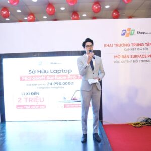 FPT Shop khai trương 30 Trung tâm laptop, lên kệ Surface Pro 7