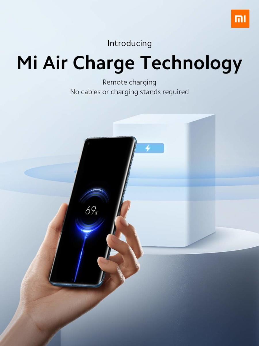 Xiaomi giới thiệu công nghệ Mi Air Charge, sạc từ xa không cần chạm Xiaomi giới thiệu công nghệ Mi Air Charge, cho phép sạc từ xa không cần chạm