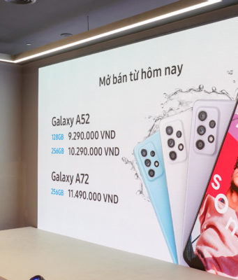 Samsung chính thức ra mắt Galaxy A52 | A72 tại Việt Nam Samsung chính thức ra mắt Galaxy A52 | A72 tại Việt Nam