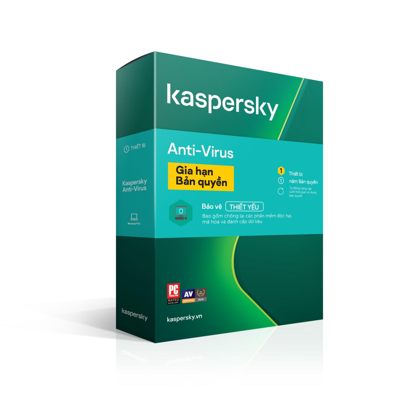 Kaspersky ra mắt phiên bản gia hạn cho sản phẩm bảo mật năm 2021 Kaspersky ra mắt phiên bản gia hạn cho sản phẩm bảo mật năm 2021