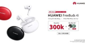 Huawei FreeBuds 4i ra mắt giá 2 triệu, có chống ồn chủ động