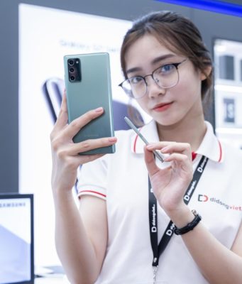 Di Động Việt bán Samsung Galaxy Note 20 | Note 20 Ultra chỉ còn 14,9 triệu