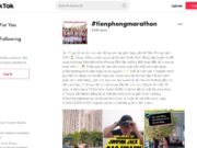 TikTok cùng báo Tiền Phong khởi động thử thách #TienPhongmarathon TikTok cùng báo Tiền Phong khởi động thử thách #TienPhongmarathon