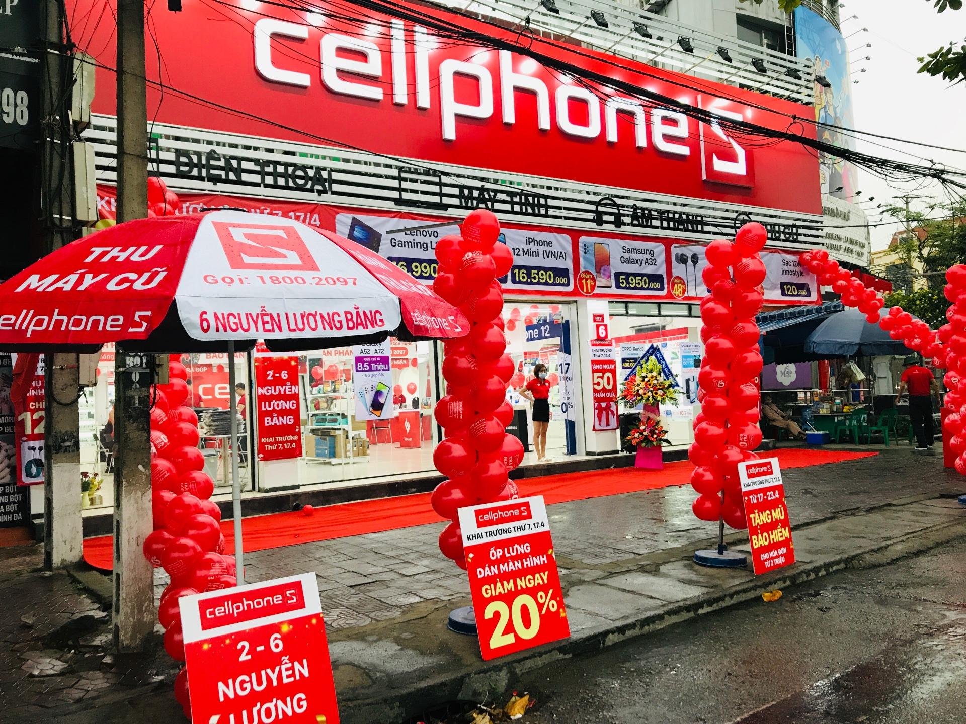 CellphoneS mở thêm cửa hàng mới tại Hải Dương