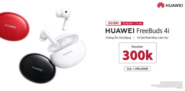 Huawei FreeBuds 4i bán 1000 sản phẩm trong chưa đầy một tuần Huawei FreeBuds 4i bán 1000 sản phẩm trong chưa đầy một tuần