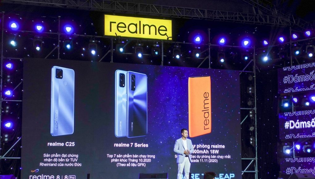 Realme công bố giá bộ đôi 8 series qua sự kiện khuấy động hoành tráng