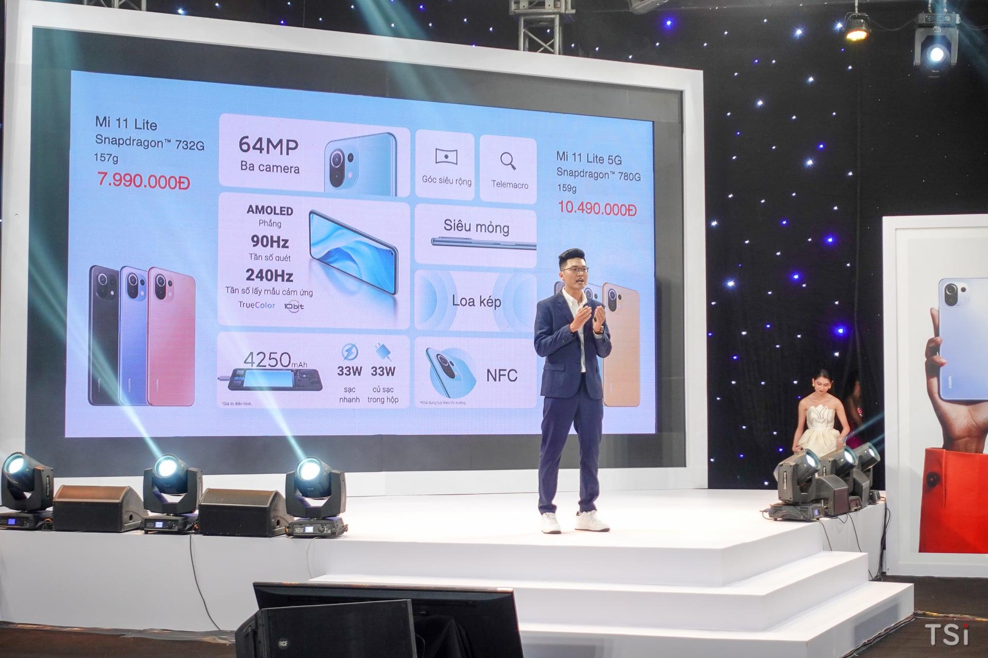 Xiaomi chính thức ra mắt Mi 11 Lite | Mi 11 Lite 5G cùng Mi Smart Band 6