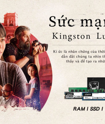 Khởi động chiến dịch định vị thương hiệu 'Kingston Luôn Bên Bạn'