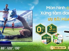 TV Samsung ưu đãi khủng mùa Euro 2021