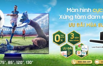 TV Samsung ưu đãi khủng mùa Euro 2021 TV Samsung ưu đãi khủng mùa Euro 2021