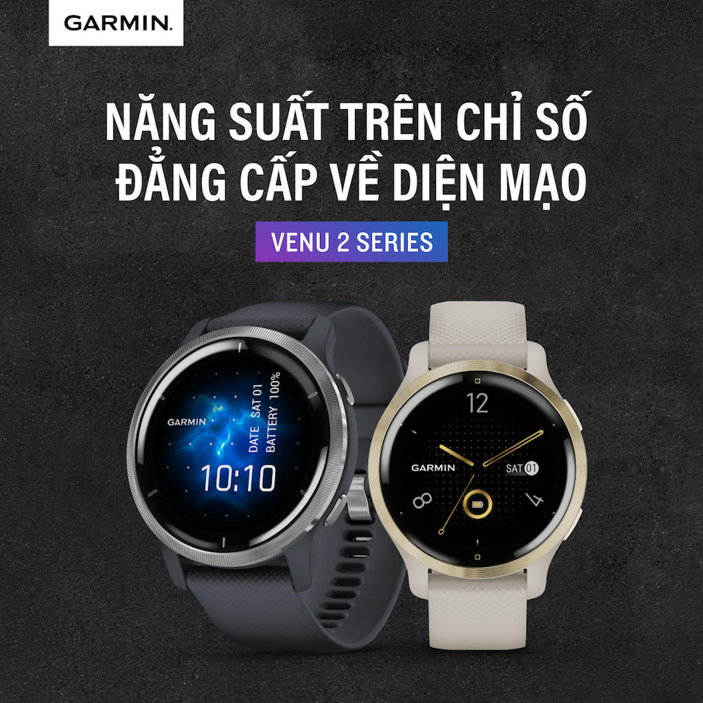 Đồng hồ thông minh GPS Garmin Venu 2 Series giá 9,9 triệu