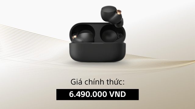 Sony WF-1000XM4 chính thức bán ra giá 6,5 triệu Sony WF-1000XM4 chính thức bán ra giá 6,5 triệu