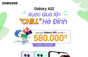 Samsung Galaxy A22 lên kệ, giá từ 5,9 triệu