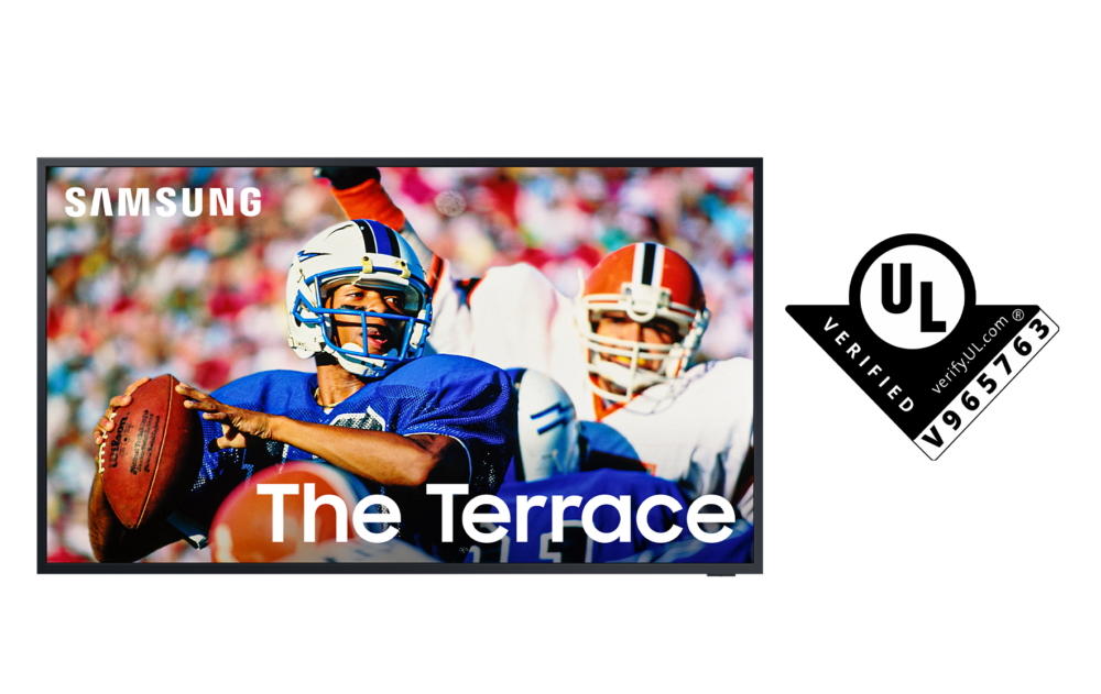 TV Samsung The Terrace đạt chứng nhận Hiệu suất Hiển thị Ngoài trời