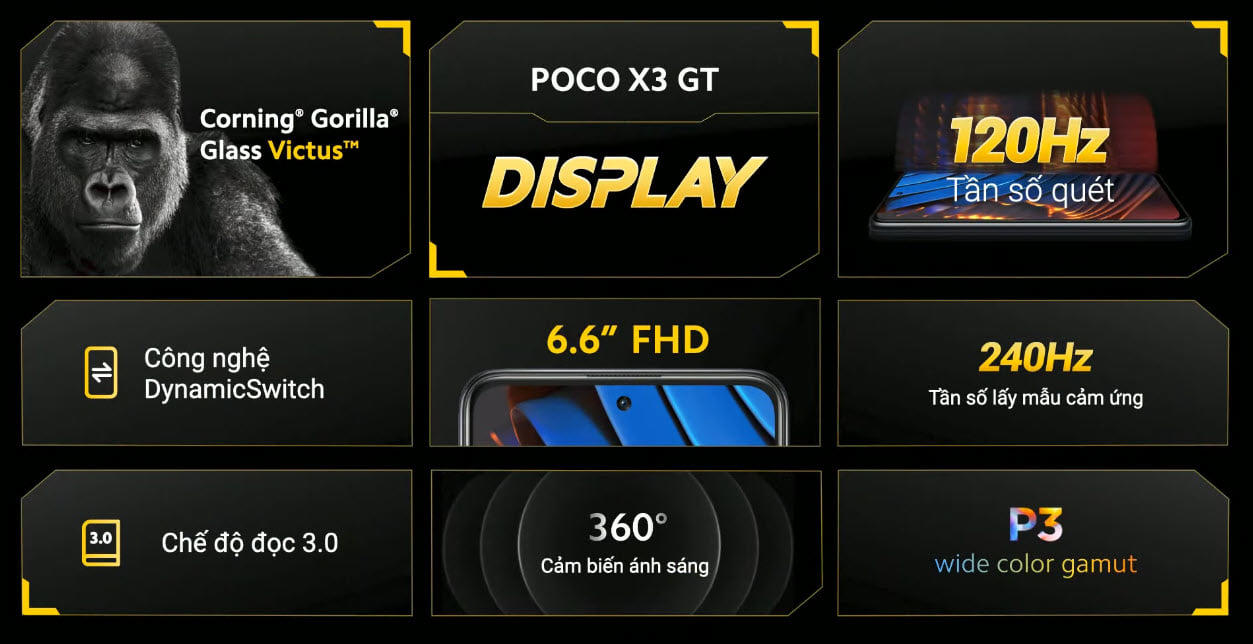 POCO X3 GT lên kệ hôm nay, giá 8 triệu đồng