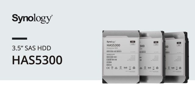 Synology ra mắt ổ cứng dành cho doanh nghiệp HAS5300 SAS