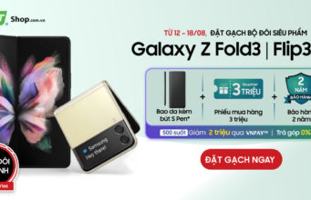 FPT Shop ưu đãi 6,4 triệu cho khách đặt trước Galaxy Z Fold3 | Flip3 5G FPT Shop ưu đãi 6,4 triệu cho khách đặt trước Galaxy Z Fold3 | Flip3 5G