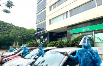 Grab Việt Nam triển khai đội xe phục vụ y tế, hỗ trợ công tác phòng chống dịch Covid-19 tại Hà Nội