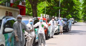 Grab triển khai GrabCar Y Tế chở miễn phí tại TP.HCM