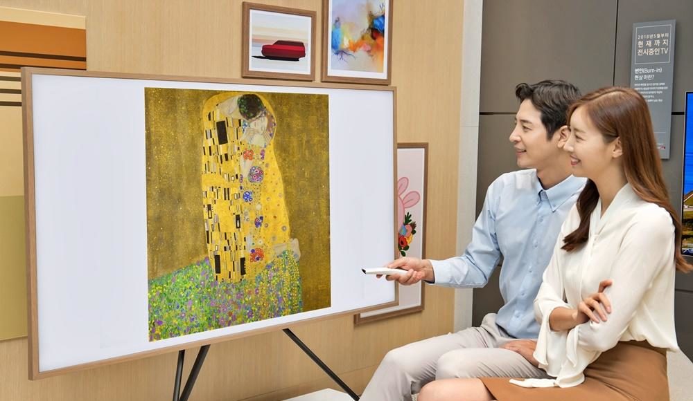 Thưởng thức kiệt tác của danh họa người Áo trên TV Samsung The Frame