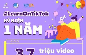 TikTok tổ chức chương trình kỷ niệm 1 năm #LearnOnTikTok
