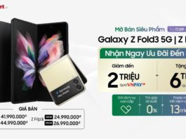Di Động Việt giao hơn 300 máy Galaxy Z Fold3 5G & Z Flip3 5G trong ngày mở bán