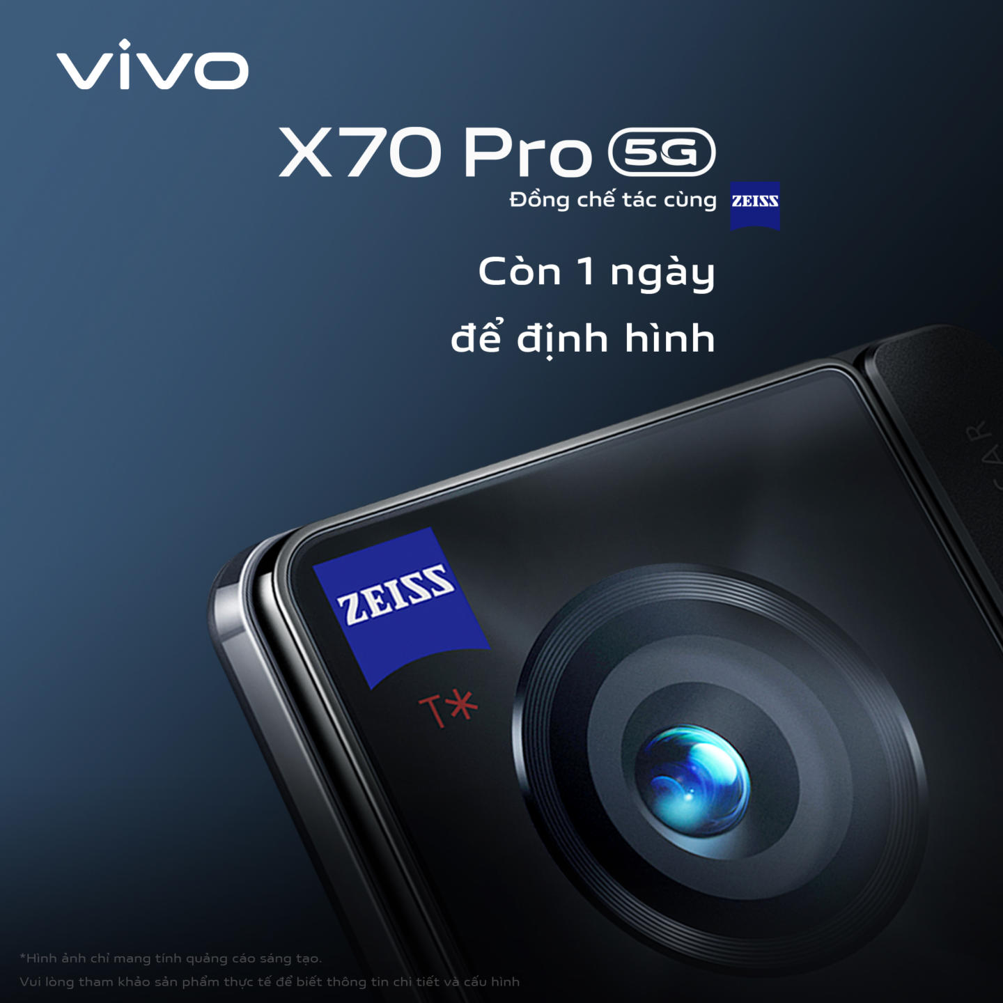 Còn 1 ngày trước thềm ra mắt flagship X70 Pro nhà vivo