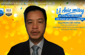 Microsoft công bố 3 trường đạt chứng nhận “Trường học Điển hình Microsoft” năm học 2021-2022 Microsoft công bố 3 trường đạt chứng nhận “Trường học Điển hình Microsoft” năm học 2021-2022