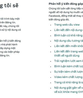 Facebook ra mắt Nguyên tắc phân phối nội dung nhằm tăng cường minh bạch