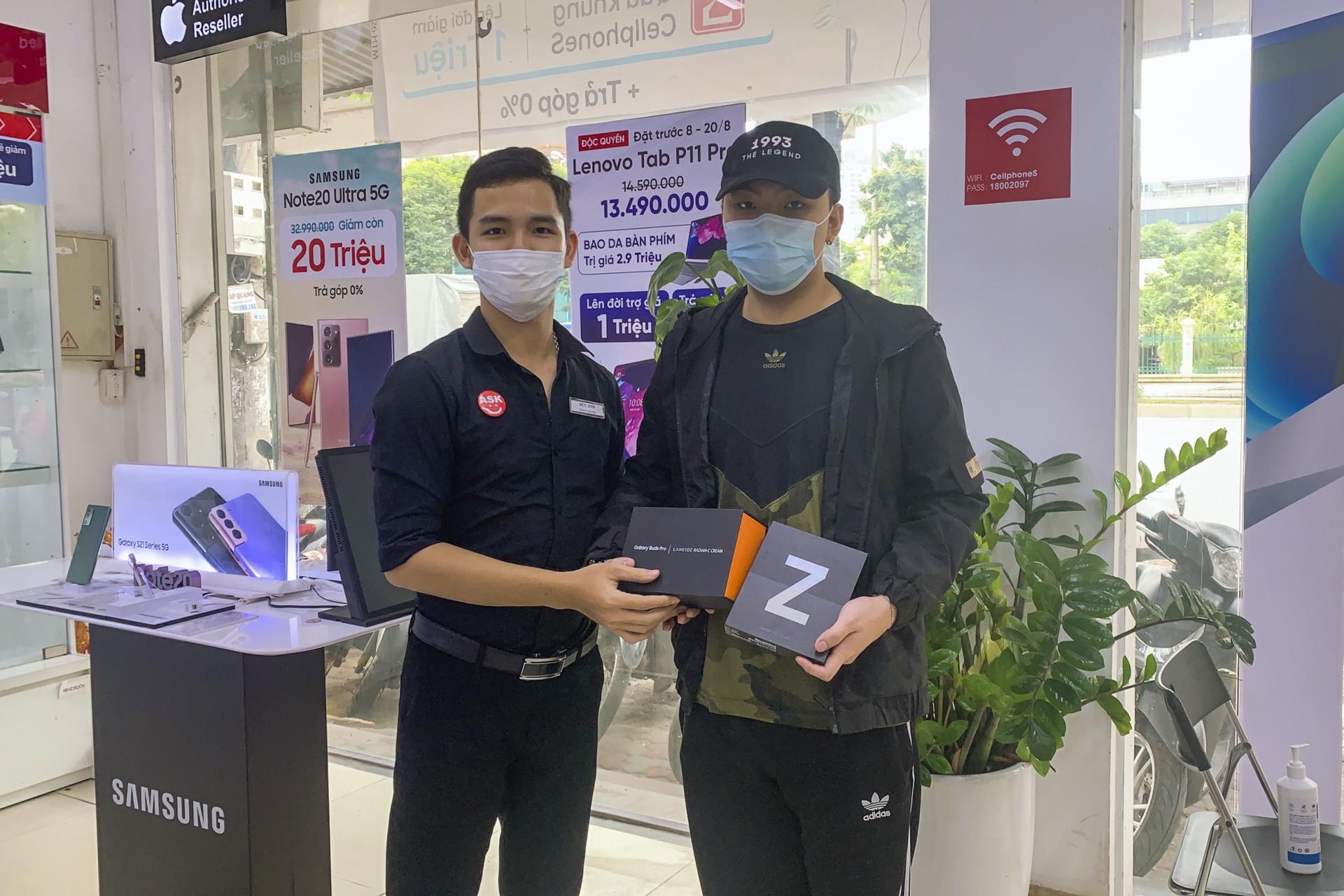 CellphoneS mở bán gần 1500 đơn cọc Galaxy Z Fold3, Z Flip3