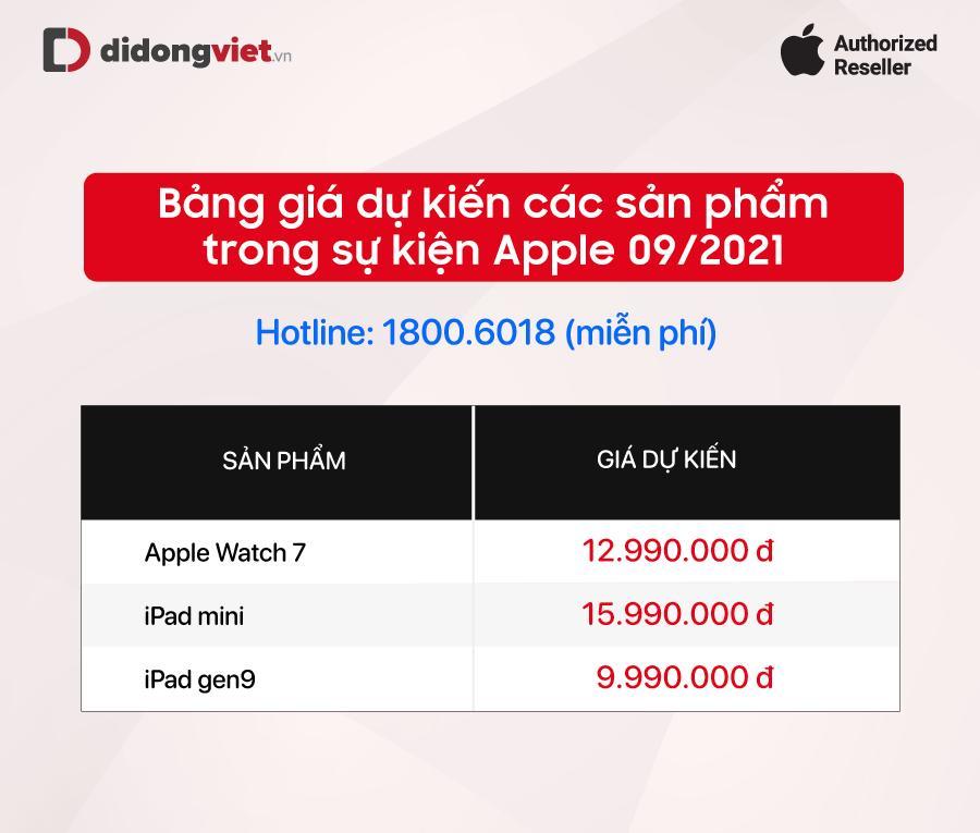 iPhone 13 series chính thức ra mắt, giá dự kiến về Việt Nam từ 21,99 triệu
