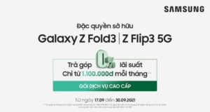 Hôm nay Samsung giao hàng Galaxy Z Fold3 và Z Flip3 5G