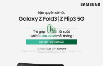 Hôm nay Samsung giao hàng Galaxy Z Fold3 và Z Flip3 5G