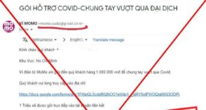 Ví MoMo cảnh báo với các chiêu trò lừa đảo mùa dịch