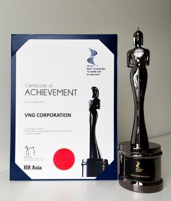 VNG được vinh danh “Nơi làm việc tốt nhất Châu Á” năm 2021