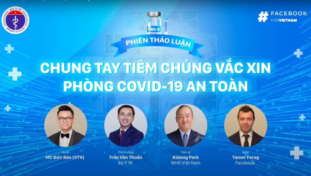 Bộ Y Tế cùng Facebook mở chiến dịch truyền thông 'Tiêm vắc xin - Vững niềm tin'