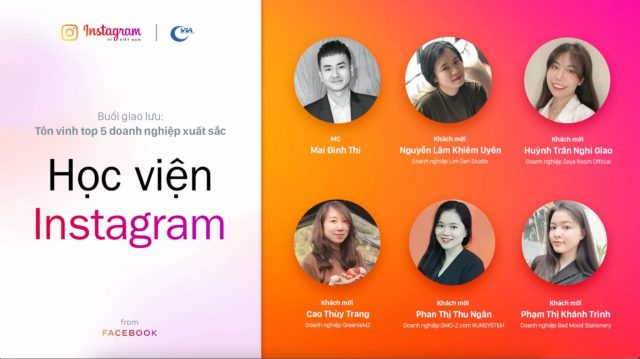'Học viện Instagram' 2021 khép lại thành công, tạo động lực mới cho nhiều doanh nhân trẻ trên hành trình khởi nghiệp. 'Học viện Instagram' 2021 khép lại thành công, tạo động lực mới cho nhiều doanh nhân trẻ trên hành trình khởi nghiệp.