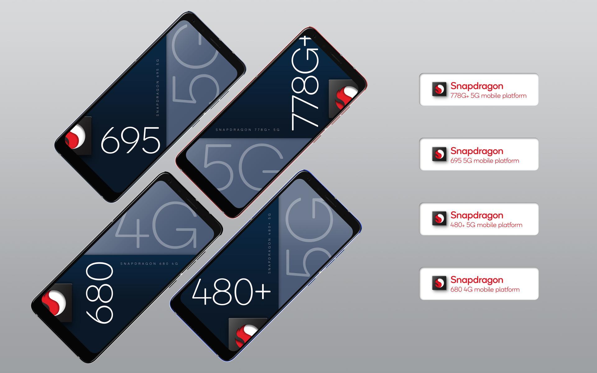 Qualcomm công bố 4 dòng chip Snapdragon đầu 7, 6 và 4