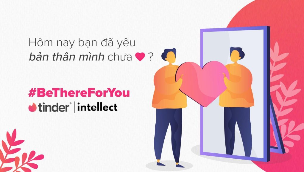 Tinder hợp tác Intellect cung cấp miễn phí tài nguyên chăm sóc sức khỏe cho thành viên