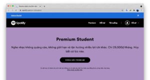 Ra mắt gói Spotify Premium cho Sinh viên, giá 29.500 VND/tháng