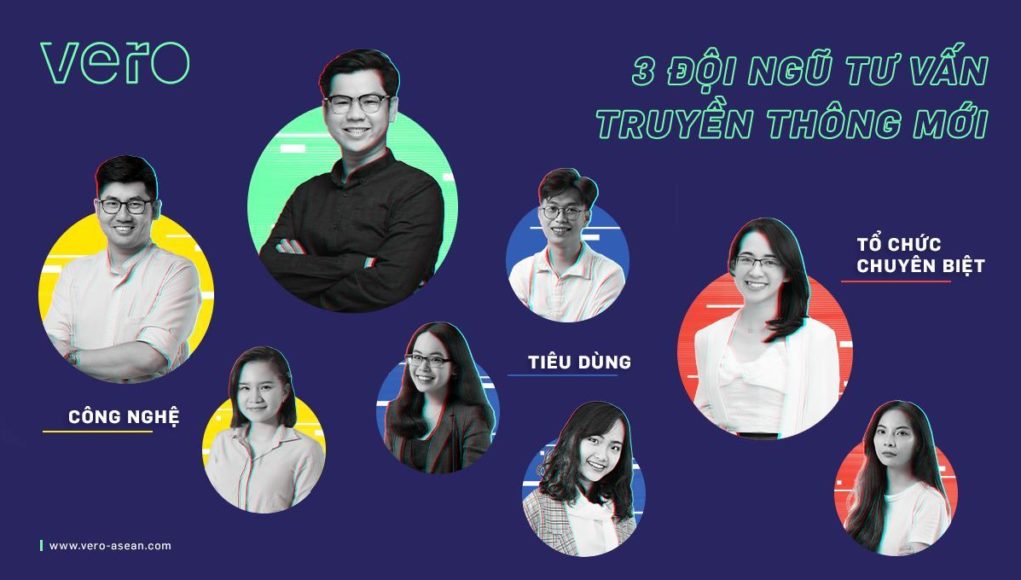 Vero ra mắt 3 đội ngũ tư vấn truyền thông mới tại Việt Nam