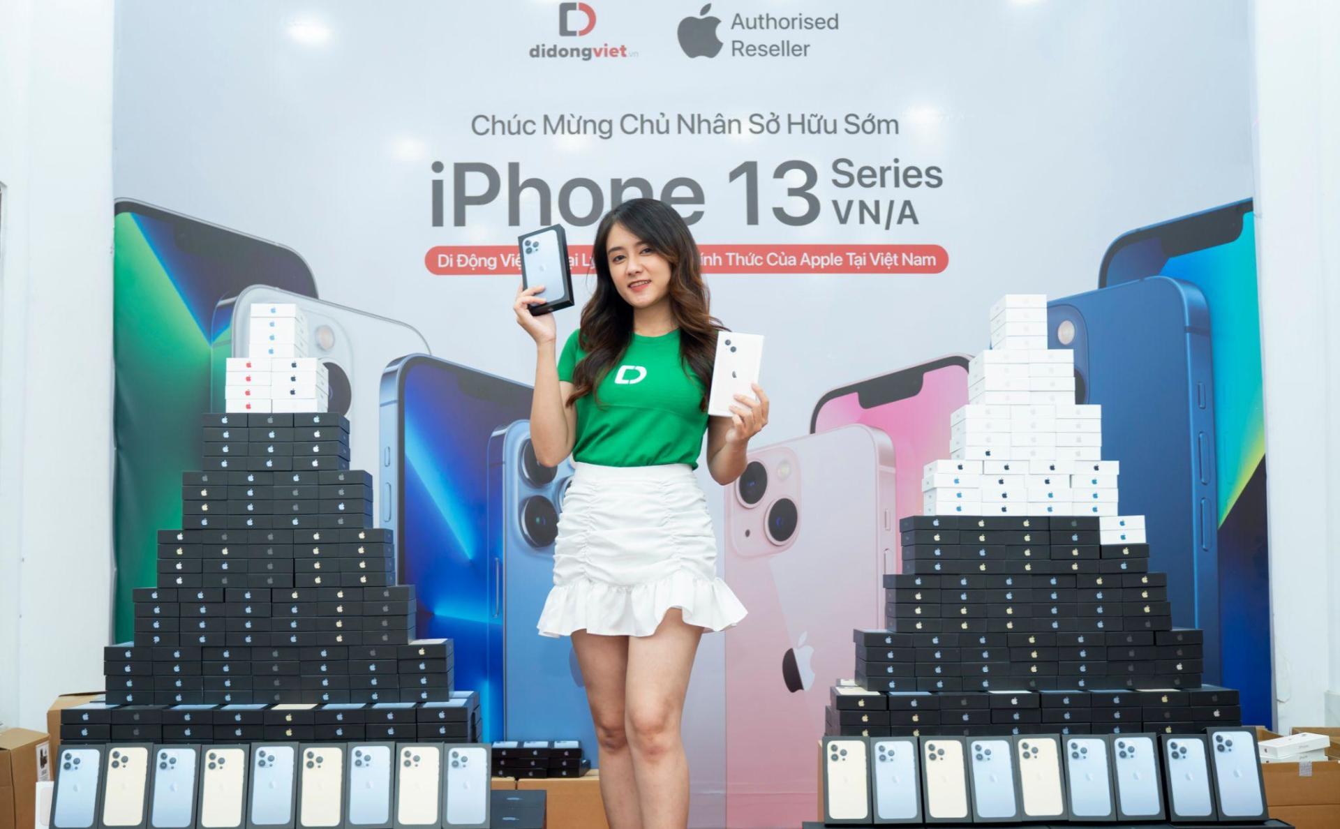 Sau 1 tuần 'cháy hàng', iPhone 13 Pro, 13 Pro Max đã được 'bơm' đủ kho Di Động Việt