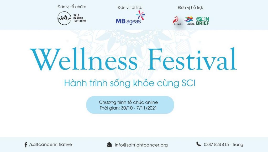 Khởi động chương trình 'Wellness Festival - Hành trình sống khỏe cùng SCI'
