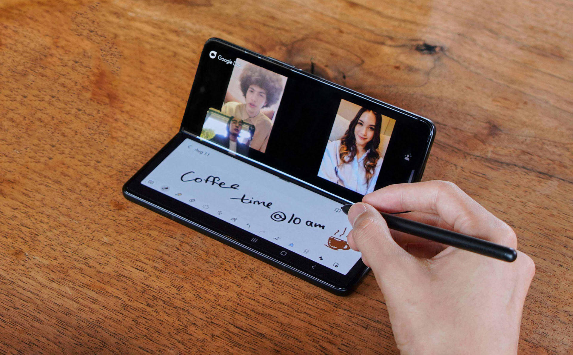 Bút S Pen mới trên Samsung Galaxy Z Fold3 5G dùng công nghệ từ Wacom