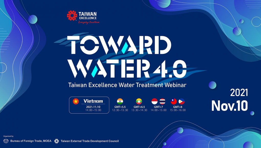 Taiwan Excellence tham gia triển lãm ngành nước Vietwater 2021