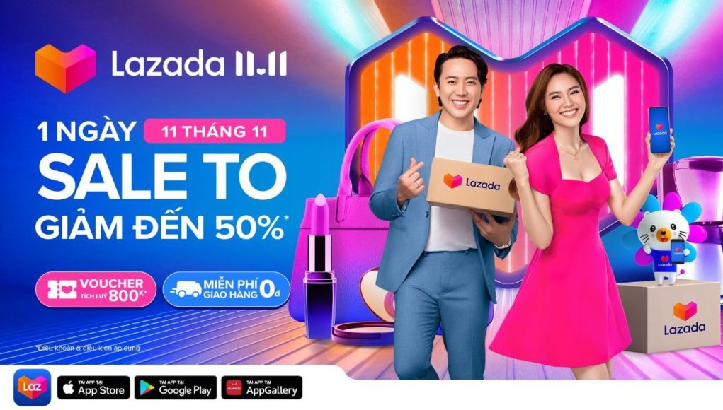Lazada khởi động Lễ hội mua sắm 11.11, mở màn cho chuỗi lễ hội mua sắm dịp cuối năm