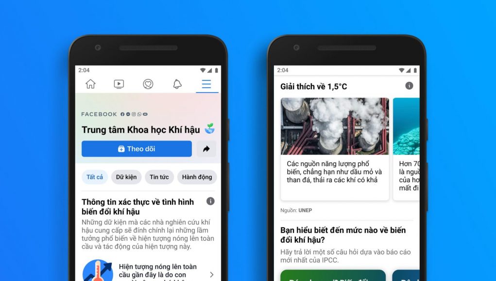 Meta thành lập Trung tâm thông tin Khoa học về Khí hậu tại Việt Nam và nhiều quốc gia châu Á  
