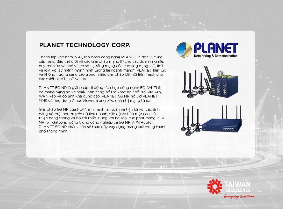Taiwan Excellence giới thiệu giải pháp xây dựng thành phố thông minh tại Smart City Summit 2021