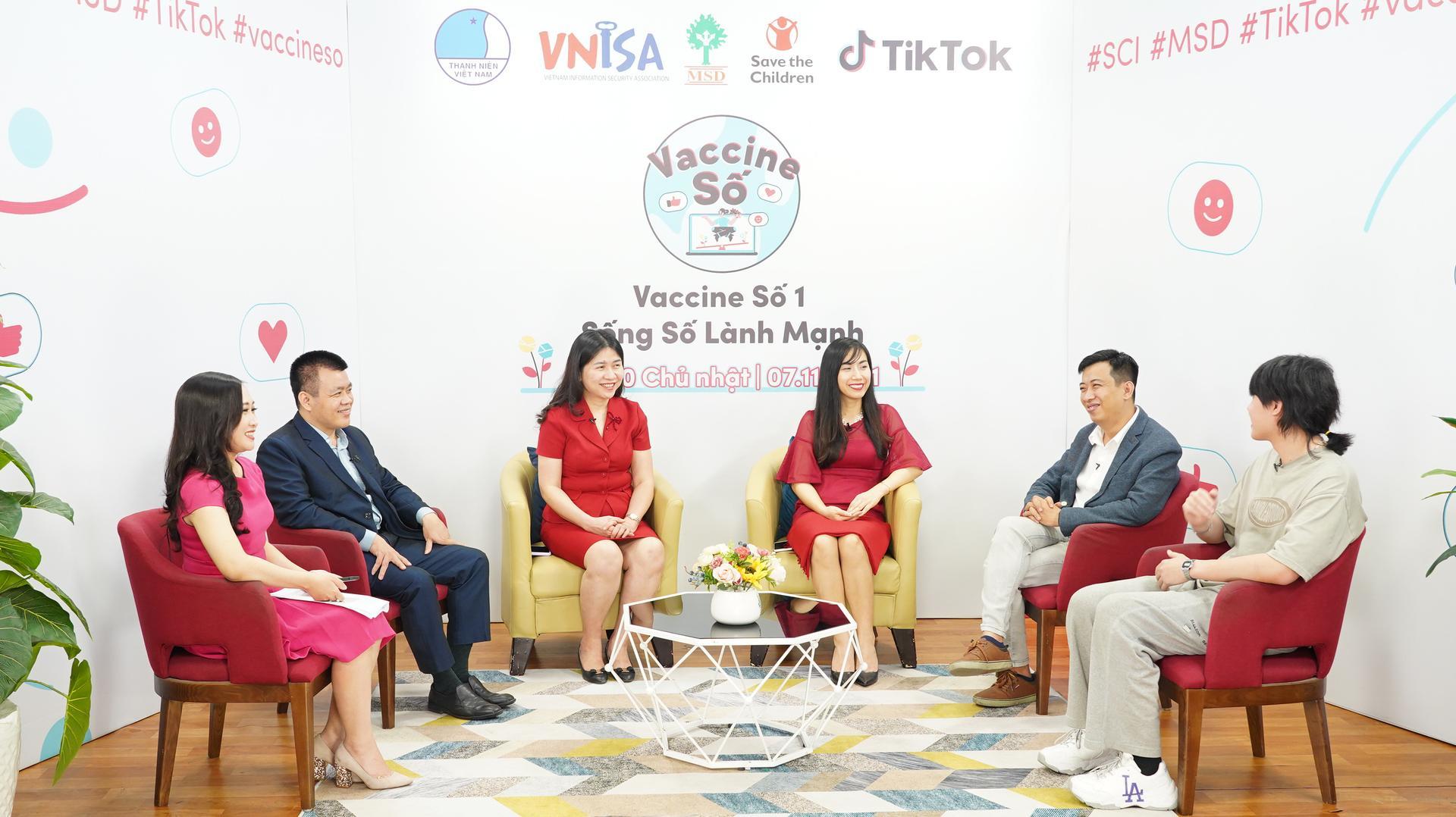 TikTok phát trực tiếp chiến dịch Vaccine Số - Sống số lành mạnh