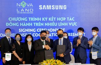 Novaland và Samsung ký kết hợp tác, đồng hành lâu dài trên nhiều lĩnh vực